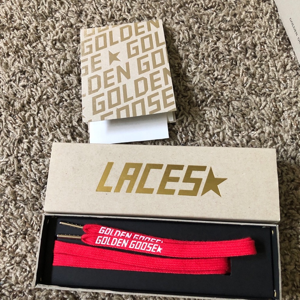 Golden Goose Red Laces